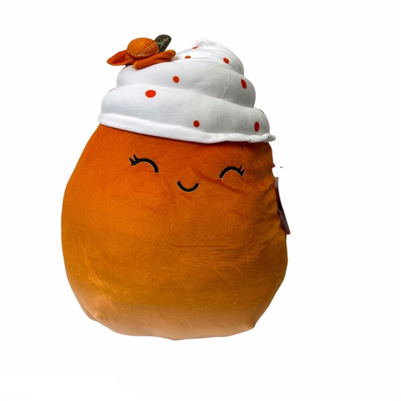 Squishmallow Kendla The Pumpkin Spice Latte 14 Inch - Picture 2 of 8